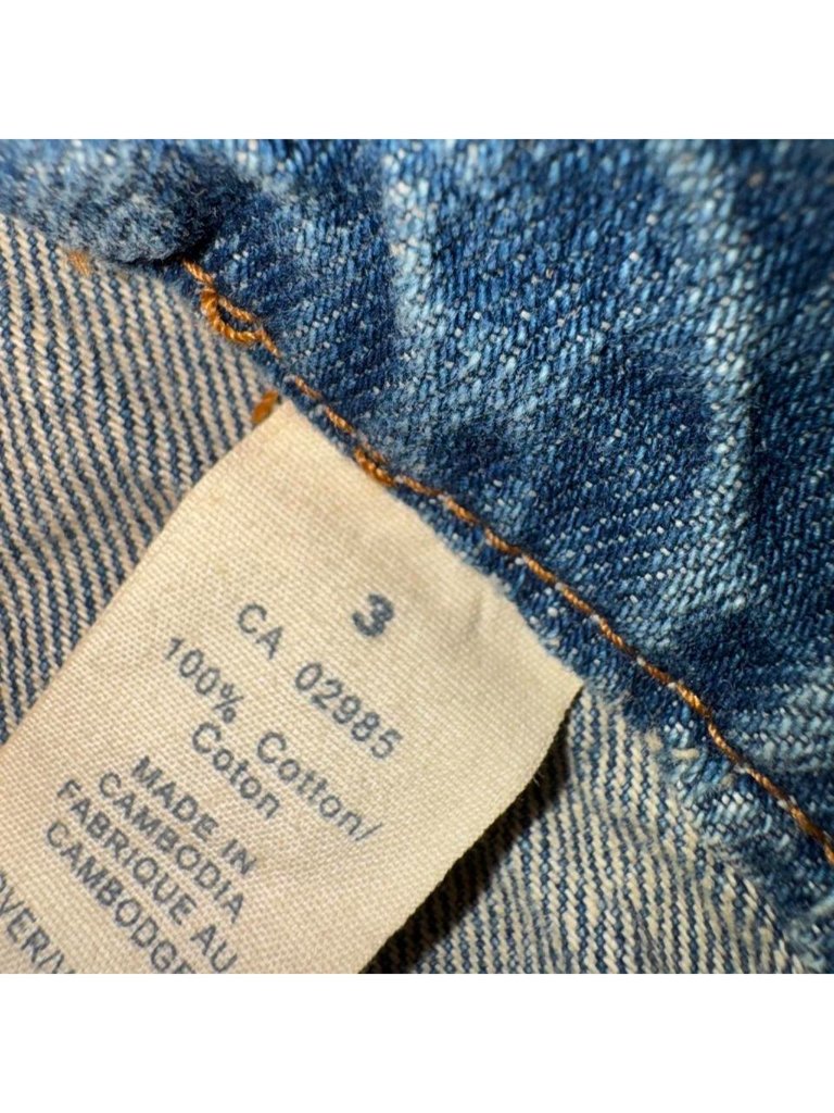 Denim Utility Cargo Mini Skirt — image 4 of 7